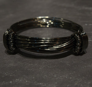 Bracelet Elgé - rhodium 12 fils - Le Barbier des Voyeurs